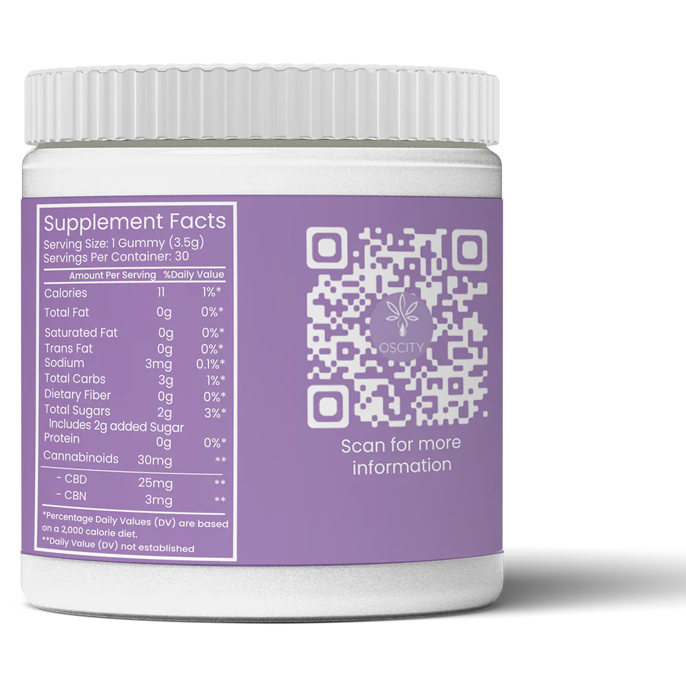 Wildberry Sleep Gummies CBD + CBN