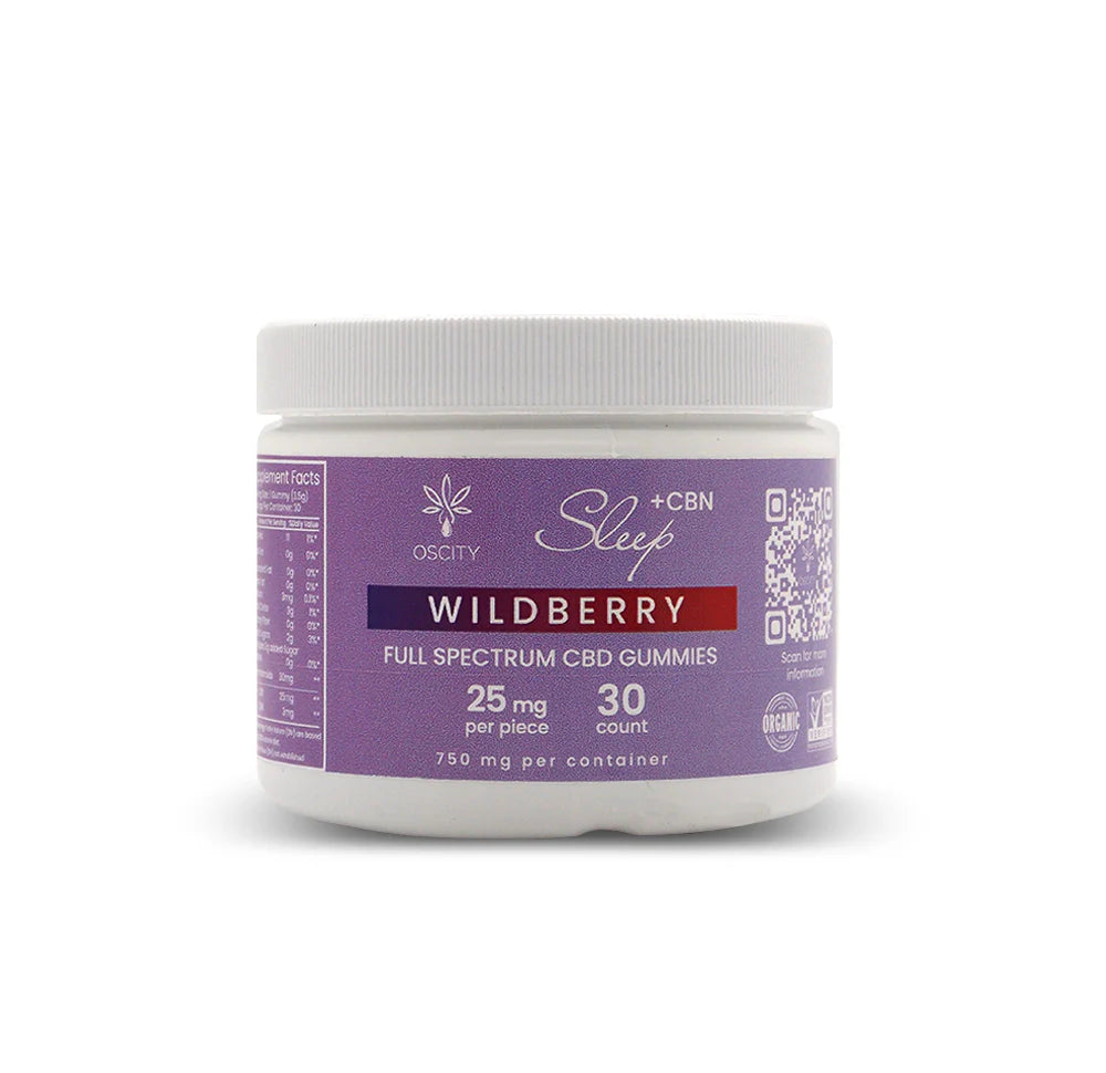 Wildberry Sleep Gummies CBD + CBN