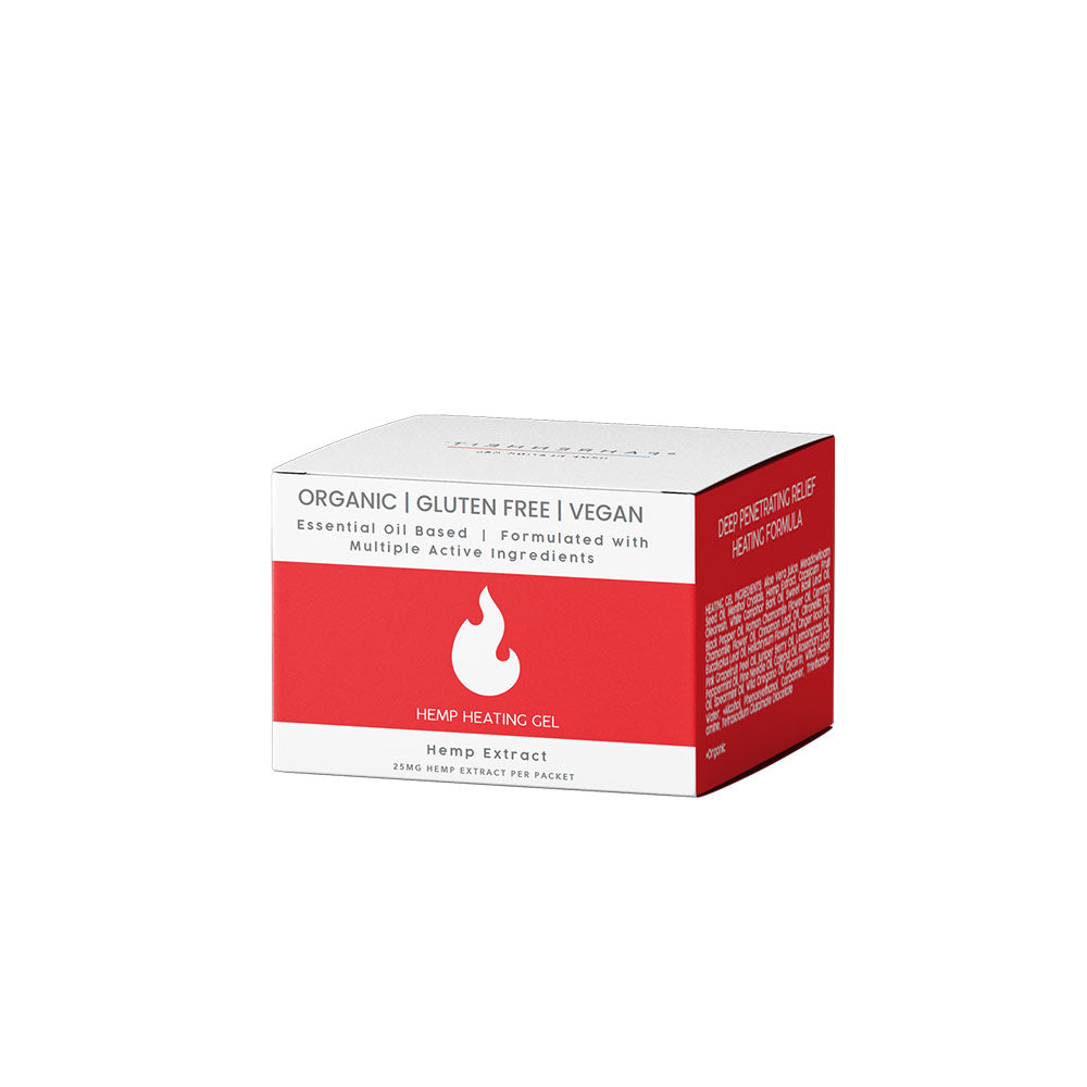 Fahrenheit - Hemp Heating Gel - 10 Count