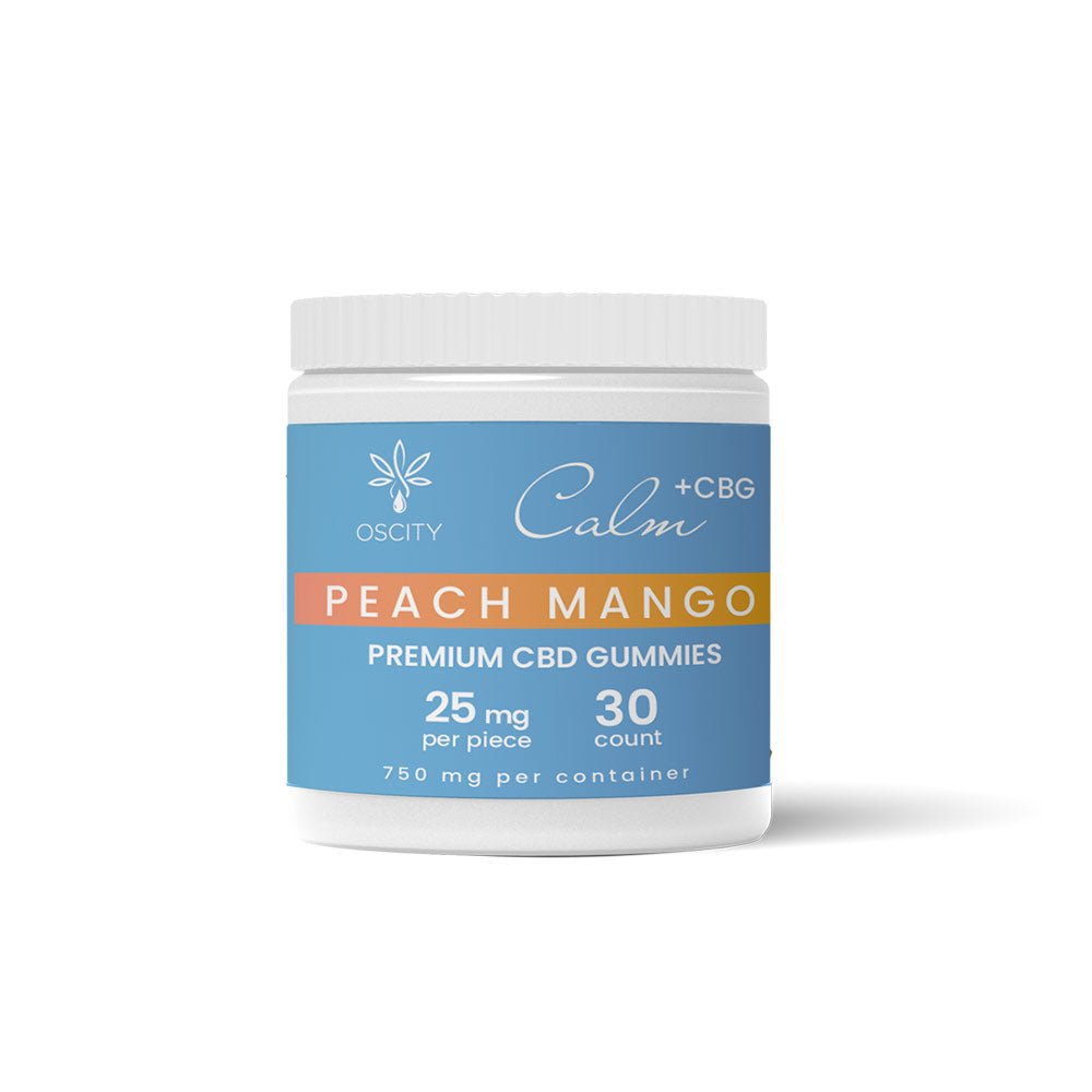Calm Peach Mango Gummies